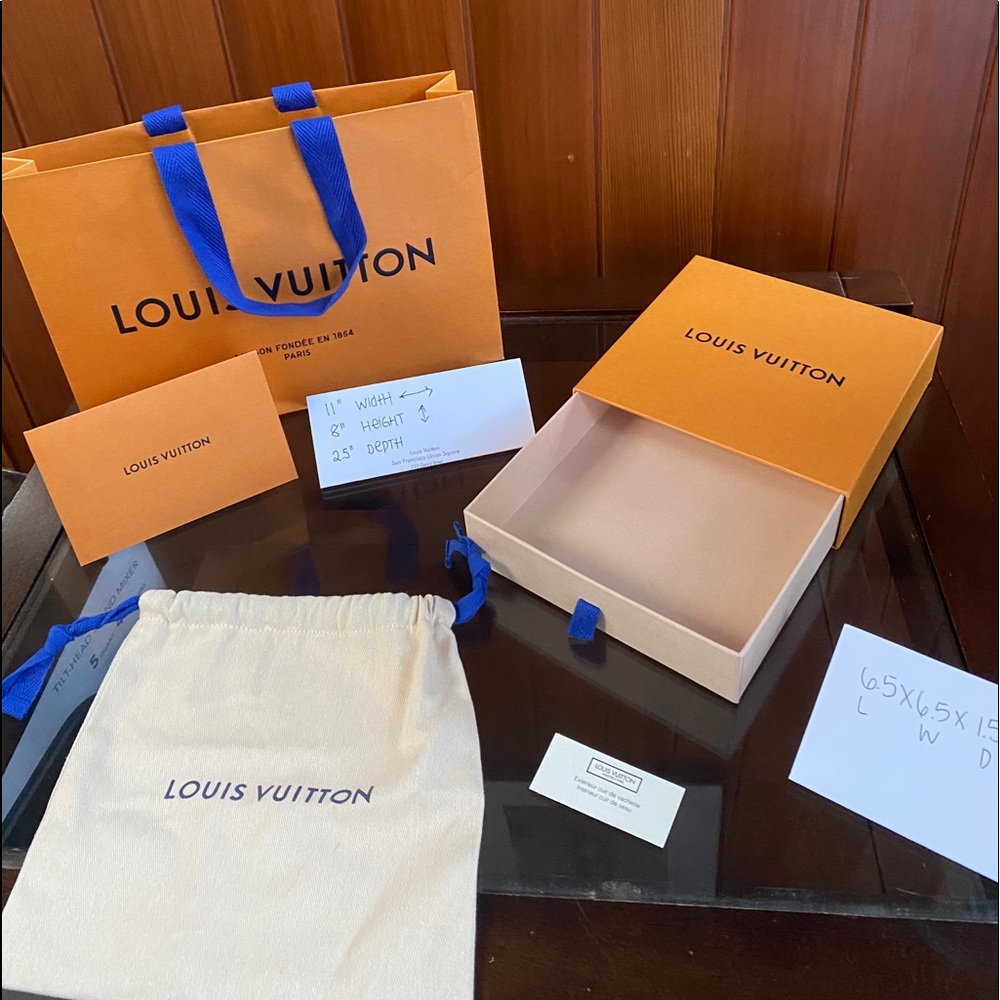 Louis Vuitton Box, Bag, Dust Bag